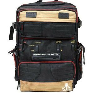ATARI 2600 Console Inspired Book Bag Backpack